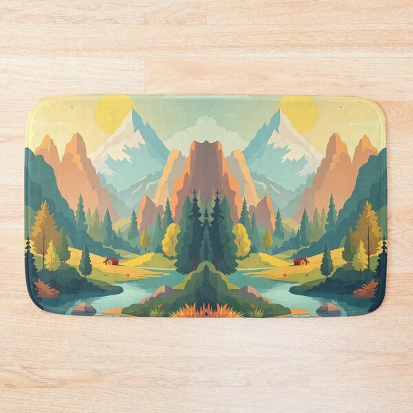 Item preview, Mountain Landscape designed and sold by snoWorkshop.