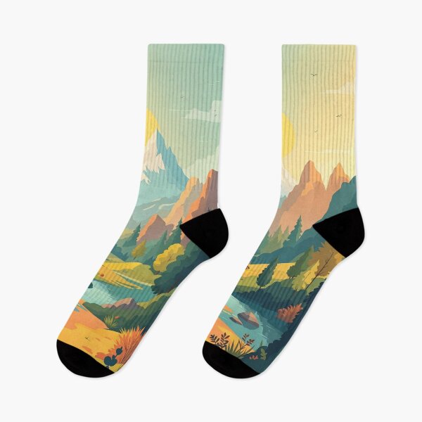 Item preview, Mountain Landscape designed and sold by snoWorkshop.