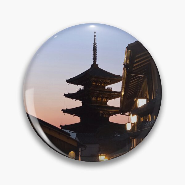 Item preview, Kyoto Pagoda Sunset Yasaka Tower Japan Twilight designed and sold by Dynasticnow.