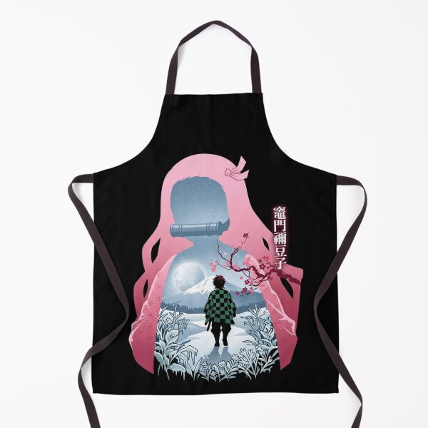 Item preview, Demon Slayer Nezuko and Tanjiro Silhouette Art designed and sold by Innova_Creations.