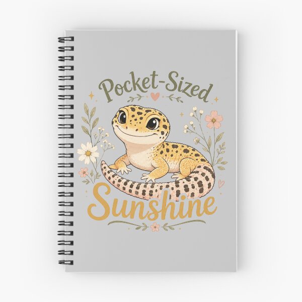 Item preview, Pocket-Sized Sunshine Leopard Gecko designed and sold by Weirdwildco69.
