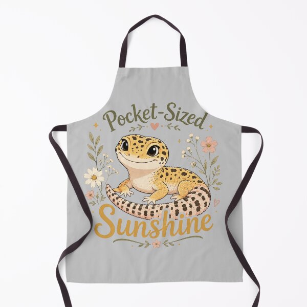 Item preview, Pocket-Sized Sunshine Leopard Gecko designed and sold by Weirdwildco69.