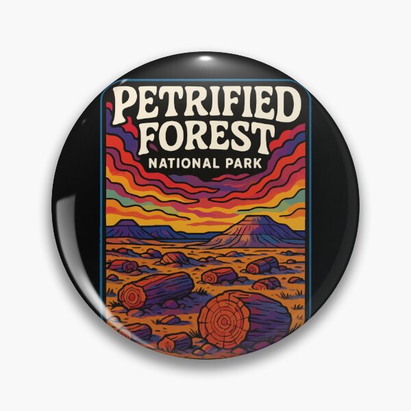 Item preview, Petrified Forest National Park Arizona Trippy Art designed and sold by TomFrontierArt.