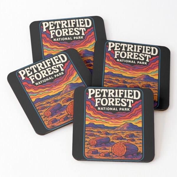 Item preview, Petrified Forest National Park Arizona Trippy Art designed and sold by TomFrontierArt.