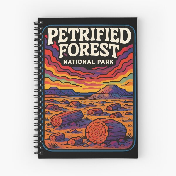 Item preview, Petrified Forest National Park Arizona Trippy Art designed and sold by TomFrontierArt.