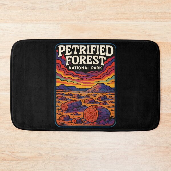 Item preview, Petrified Forest National Park Arizona Trippy Art designed and sold by TomFrontierArt.