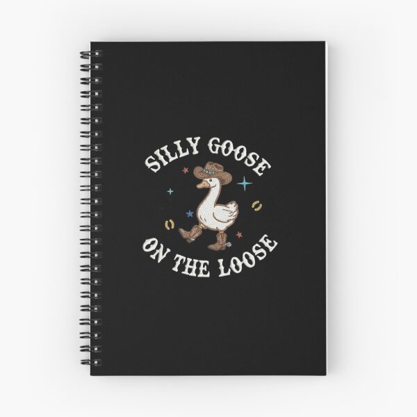 Item preview, Silly Goose On The Loose, Funny Western Cowgirl, Cute Goose, Gifts for her designed and sold by Sprinkle12345.