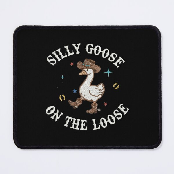 Item preview, Silly Goose On The Loose, Funny Western Cowgirl, Cute Goose, Gifts for her designed and sold by Sprinkle12345.