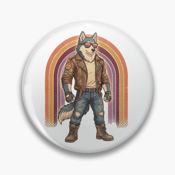 Item preview, Vintage Retro Siberian Husky Street Style Art designed and sold by Presshue.