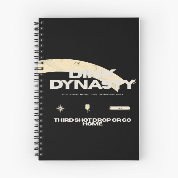 Item preview, Dink Dynasty Pickleball – Third Shot Drop or Go Home designed and sold by GraphicGlowTeesStore.
