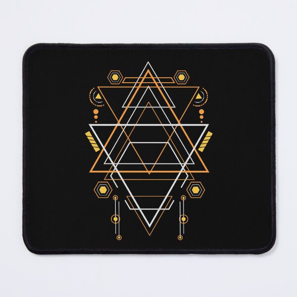 Item preview, Sacred Geometry Futuristic Triangle Design designed and sold by THE RILONA.