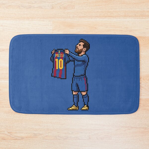 Aperçu de l'œuvre Messi 500 16 bits créée et vendue par FanFocusedTees.
