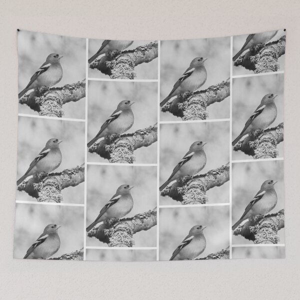 Item preview, Chaffinch Perched On Lichen designed and sold by milesmorarst.