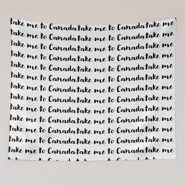 Item preview, Take Me to Canada Travel Quote designed and sold by shufflik.