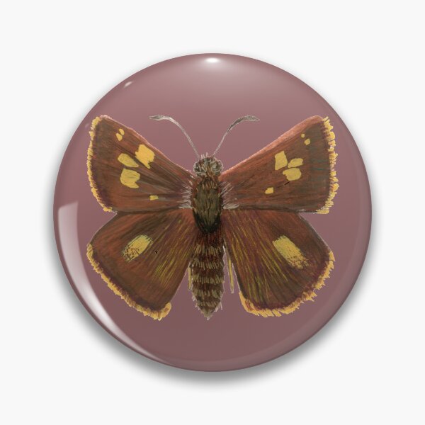 Item preview, Bright Shield Skipper Butterfly designed and sold by Nemcha.Creates.
