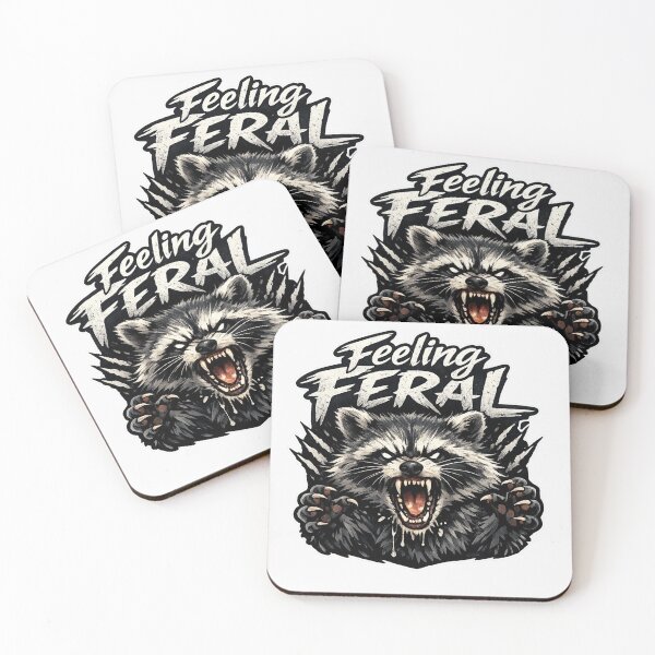 Item preview, Feeling Feral Raccoon designed and sold by Owcomm.