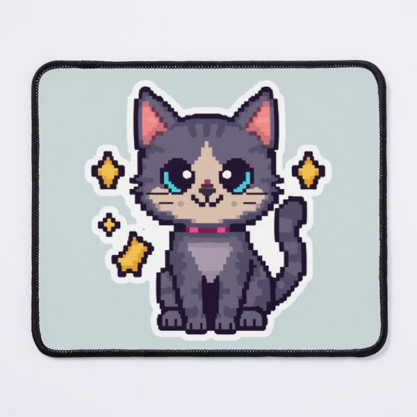 Item preview, Pixel Paws Retro Gaming Sticker designed and sold by Stylestickers55.