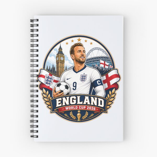 Item preview, English Number 9 Football Crest designed and sold by Retro Arabica.