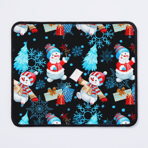 Item preview, Cute Christmas Snowmen, Xmas Trees And Presents Pattern designed and sold by DEC02.