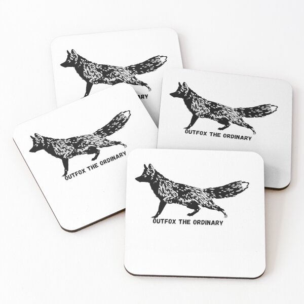 Item preview, Outfox the Ordinary- Running Fox designed and sold by RisingSunStyle.