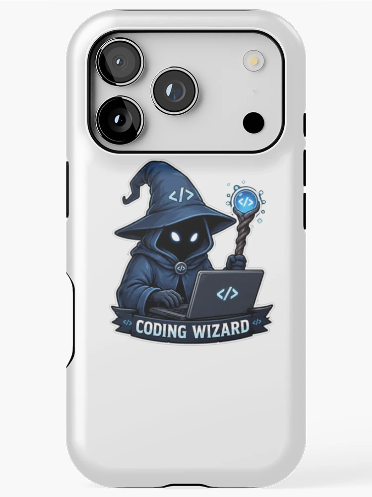 Thumbnail 1 of 4, iPhone Case, Coding Wizard Developer designed and sold by Owcomm.