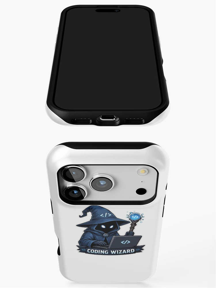 Thumbnail 3 of 4, iPhone Case, Coding Wizard Developer designed and sold by Owcomm.