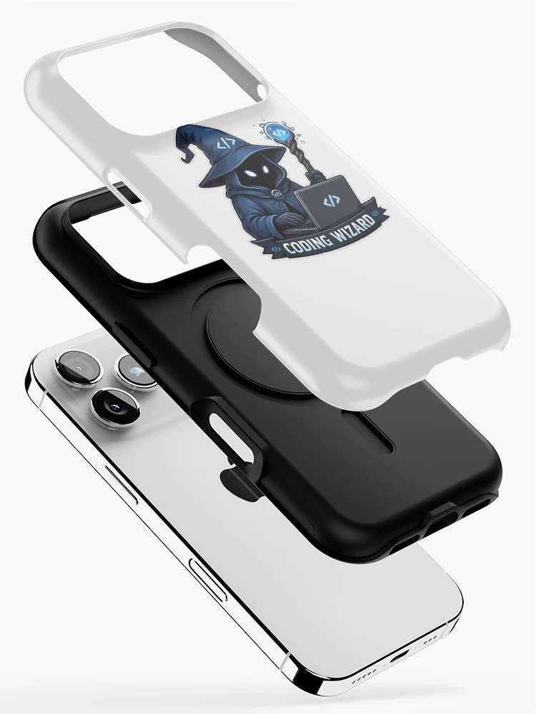 Thumbnail 2 of 4, iPhone Case, Coding Wizard Developer designed and sold by Owcomm.