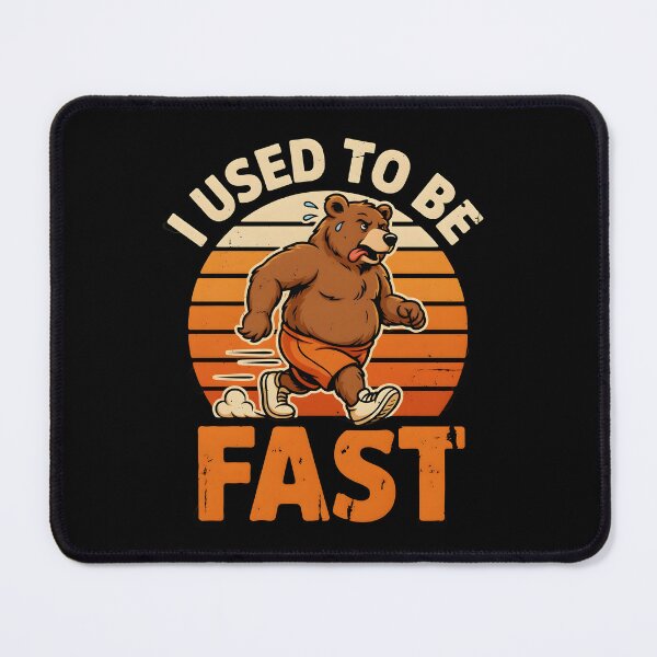Item preview, I Used to Be Fast Runner Running Humor Design with Retro Vibes designed and sold by Redgiant87x.