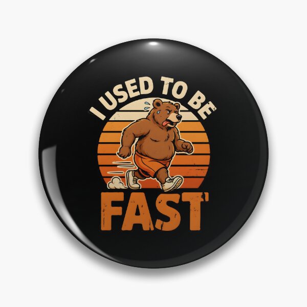 Item preview, I Used to Be Fast Runner Running Humor Design with Retro Vibes designed and sold by Redgiant87x.
