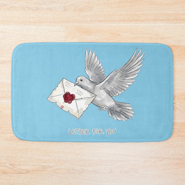 Item preview, Letter For You: Romantic Dove with Love Message Art designed and sold by SoulPT.