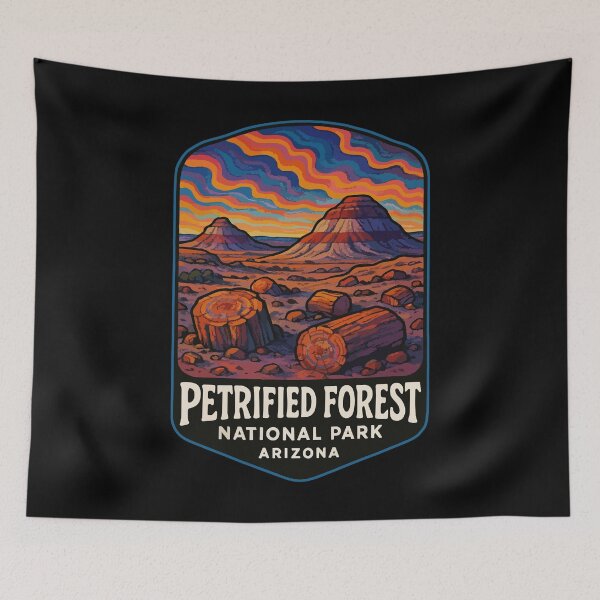 Item preview, Petrified Forest National Park Arizona Travel designed and sold by TomFrontierArt.