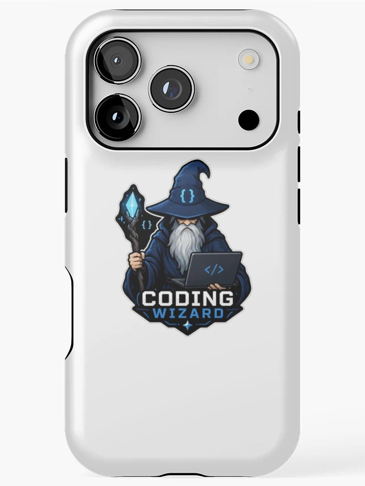 Thumbnail 1 of 4, iPhone Case, Coding Wizard Programmer Magic designed and sold by Owcomm.