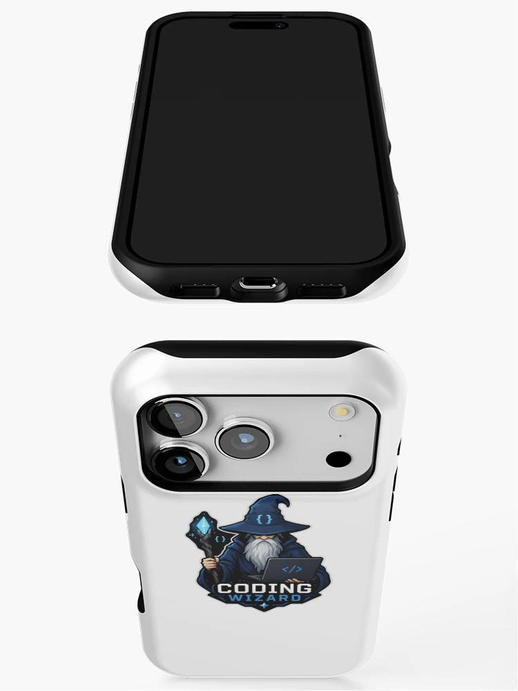Thumbnail 3 of 4, iPhone Case, Coding Wizard Programmer Magic designed and sold by Owcomm.