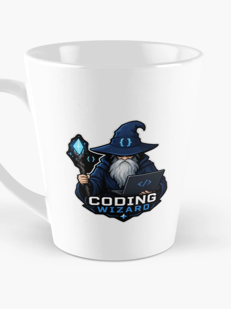 Thumbnail 3 of 4, Coffee Mug, Coding Wizard Programmer Magic designed and sold by Owcomm.