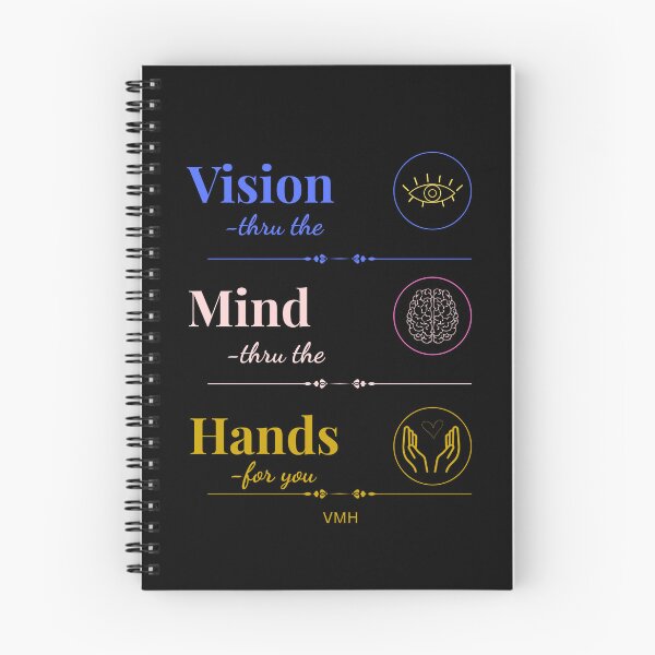 Item preview, Vision Mind Hands | Alignment Creator Typography designed and sold by HOUSE OF VMH.