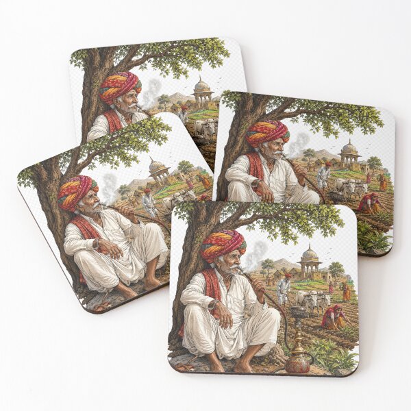 Item preview, Traditional farmer heritage art designed and sold by urbanshop7.