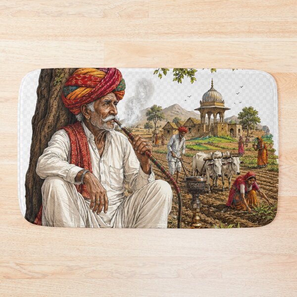 Item preview, Traditional farmer heritage art designed and sold by urbanshop7.