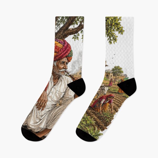 Item preview, Traditional farmer heritage art designed and sold by urbanshop7.