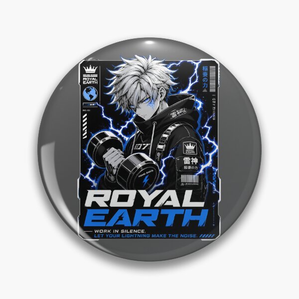 Item preview, Royal Earth Cyberpunk Anime Lightning Boy designed and sold by RoyalEarthstore.