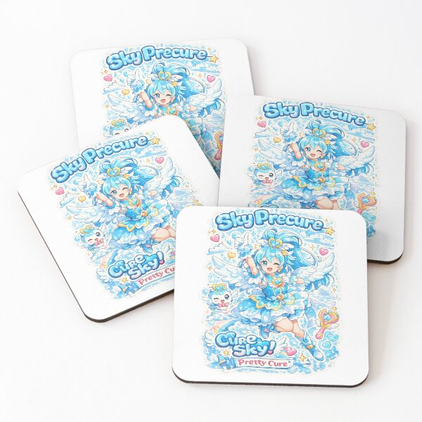 Item preview, Sky precure sticker | cure sky kawaii anime fan art designed and sold by MaaroufDesign.