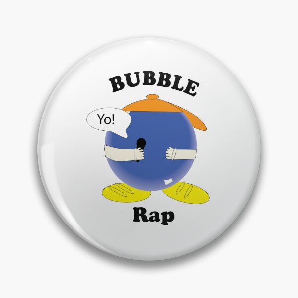 Item preview, Funny Bubble Rapper Cartoon Saying "Yo!" designed and sold by ValeriesGallery.
