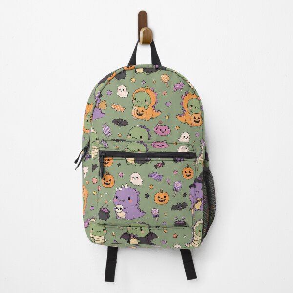 Item preview, Kawaii Little Monster Halloween Pattern designed and sold by Soft Berry Studio.
