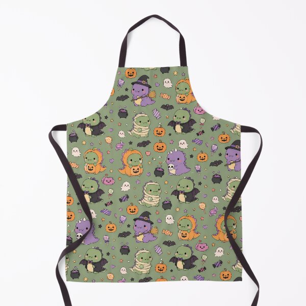 Item preview, Kawaii Little Monster Halloween Pattern designed and sold by Soft Berry Studio.