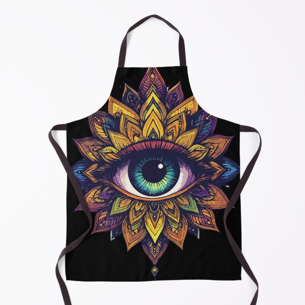 Item preview, All Seeing Eye Sacred Geometry Mandala Art designed and sold by AvalonMoss.