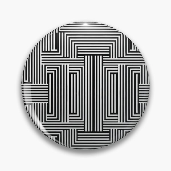 Item preview, Black and white symmetrical art designed and sold by ArteVintage.