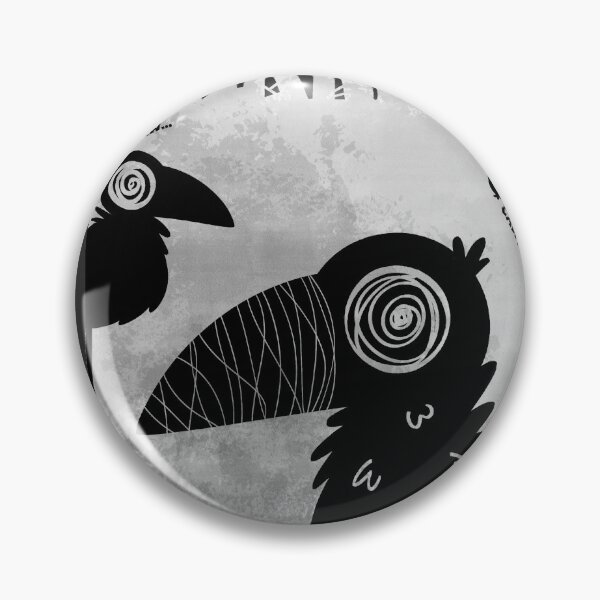 Item preview, Crow Head warning Keep out designed and sold by OddCreatures.