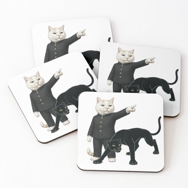 Item preview, Babel Cat and Rodem the Black Panther designed and sold by Komatoya.