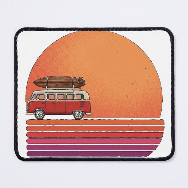 Item preview, Vintage 80s Surf Van Life Sunset  designed and sold by katiecorners.