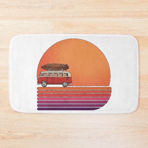 Item preview, Vintage 80s Surf Van Life Sunset  designed and sold by katiecorners.
