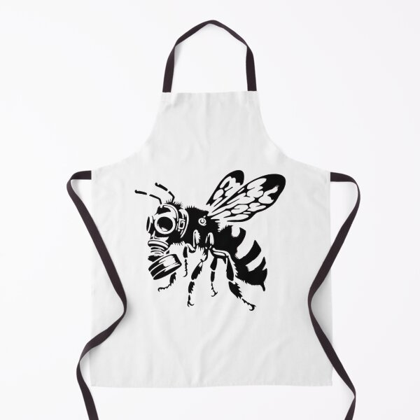 Item preview, Gas Mask Bee Industrial Urban Stencil Art designed and sold by Macias123.